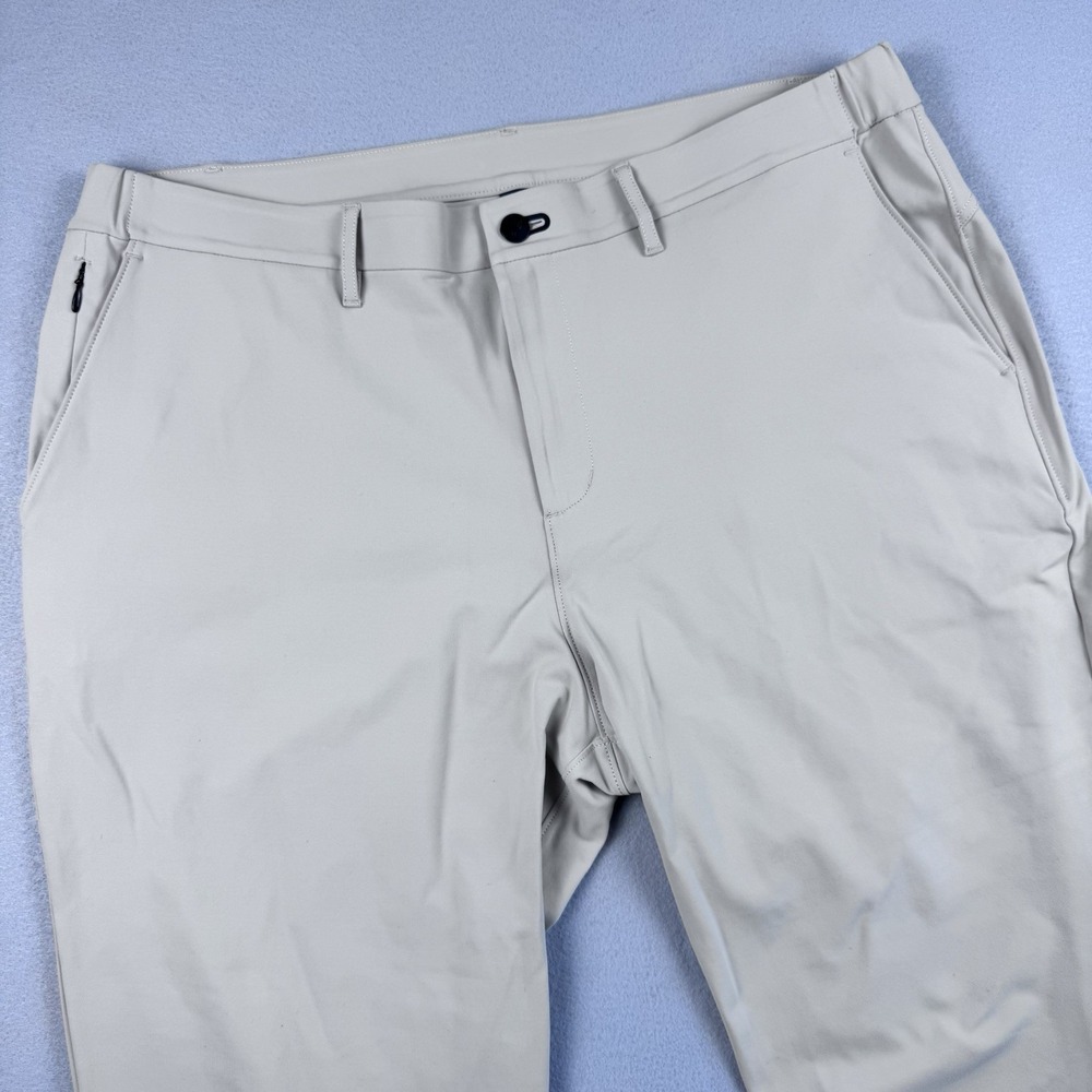 Public Rec Gamechanger 5-Pocket Pant Men 38x30 Tan Golf Commute Stretch